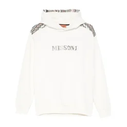 Sweatshirt à capuche Zigzag