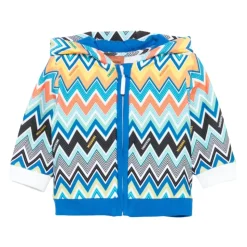 Sweatshirt à capuche Zigzag
