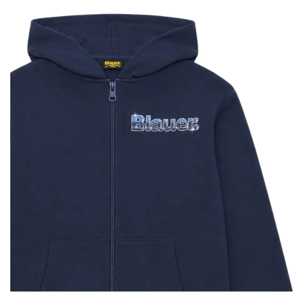 Sweatshirt à capuche zippé