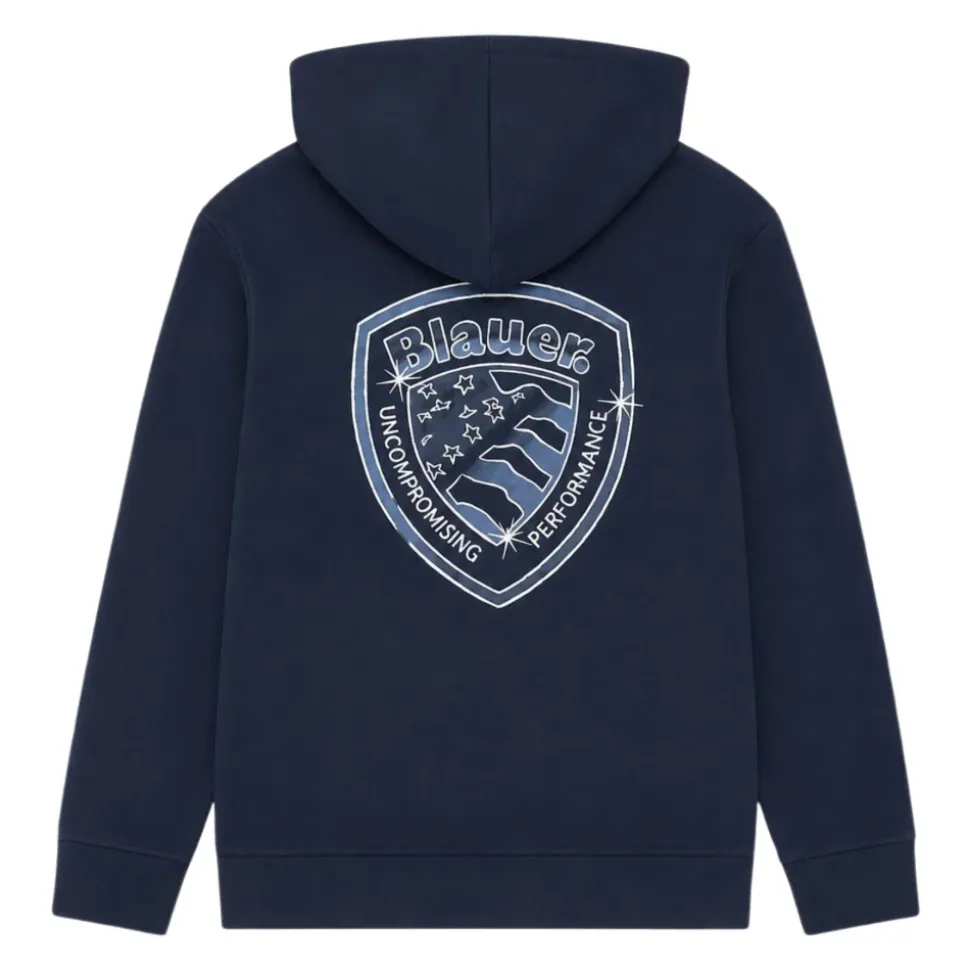 Sweatshirt à capuche zippé