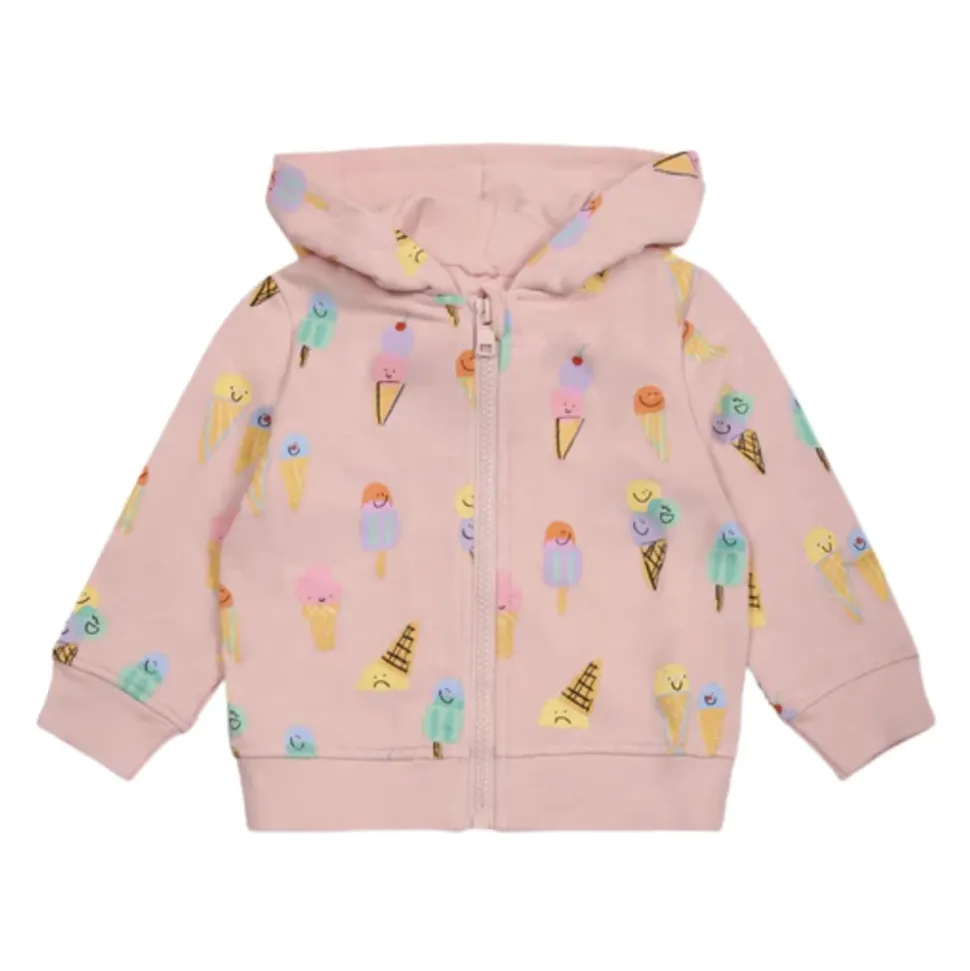 Sweatshirt à capuche zippé