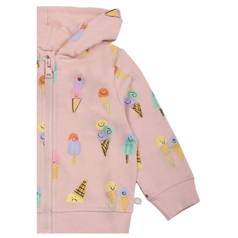 Sweatshirt à capuche zippé