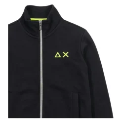 Sweatshirt à col montant zippé