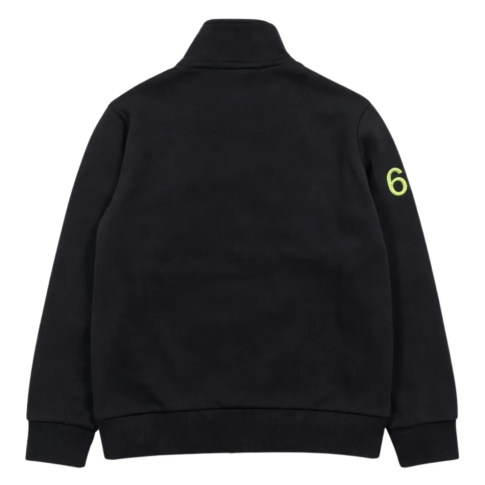 Sweatshirt à col montant zippé