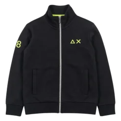 Sweatshirt à col montant zippé