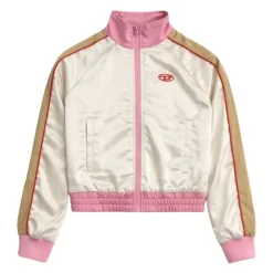 Sweatshirt à col montant zippé