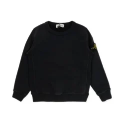 Sweatshirt à col rond avec écusson logo