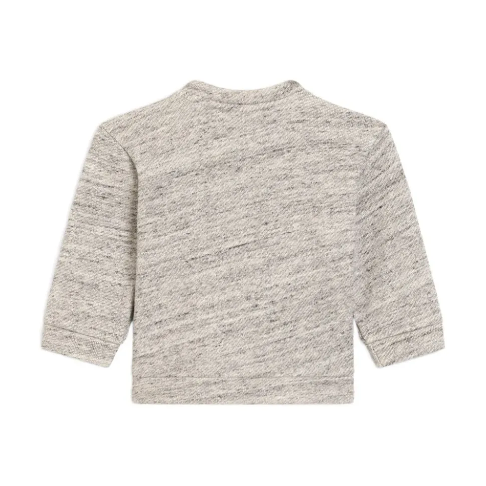 Sweatshirt à col rond avec logo