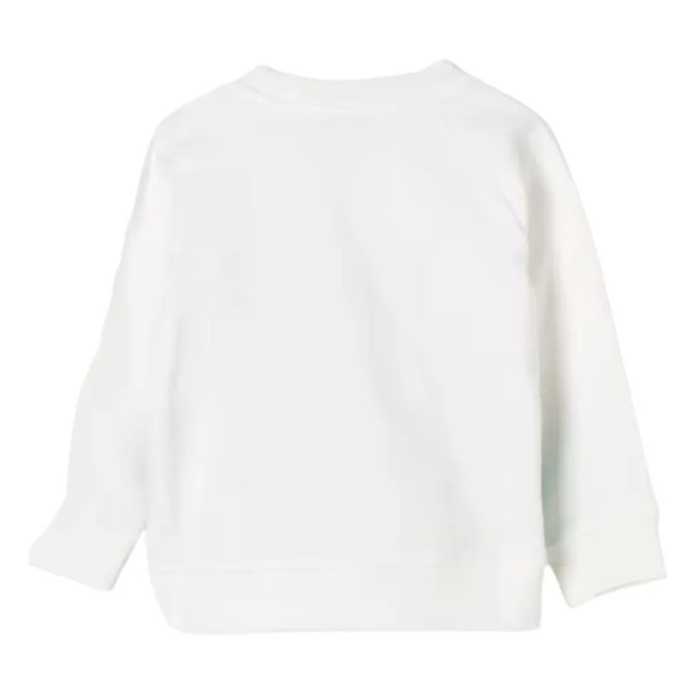 Sweatshirt à col rond graphique