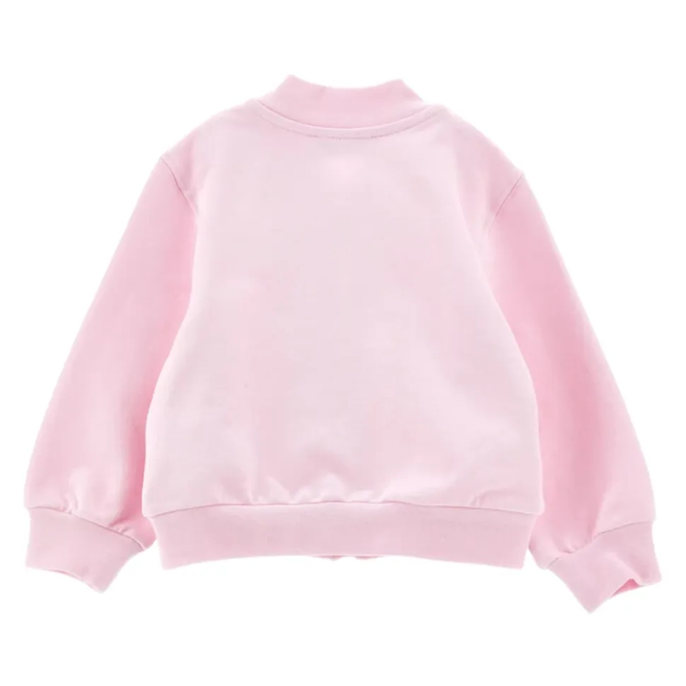 Sweatshirt en coton zippé