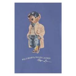 Sweatshirt en mélange de coton avec imprimé Polo Bear