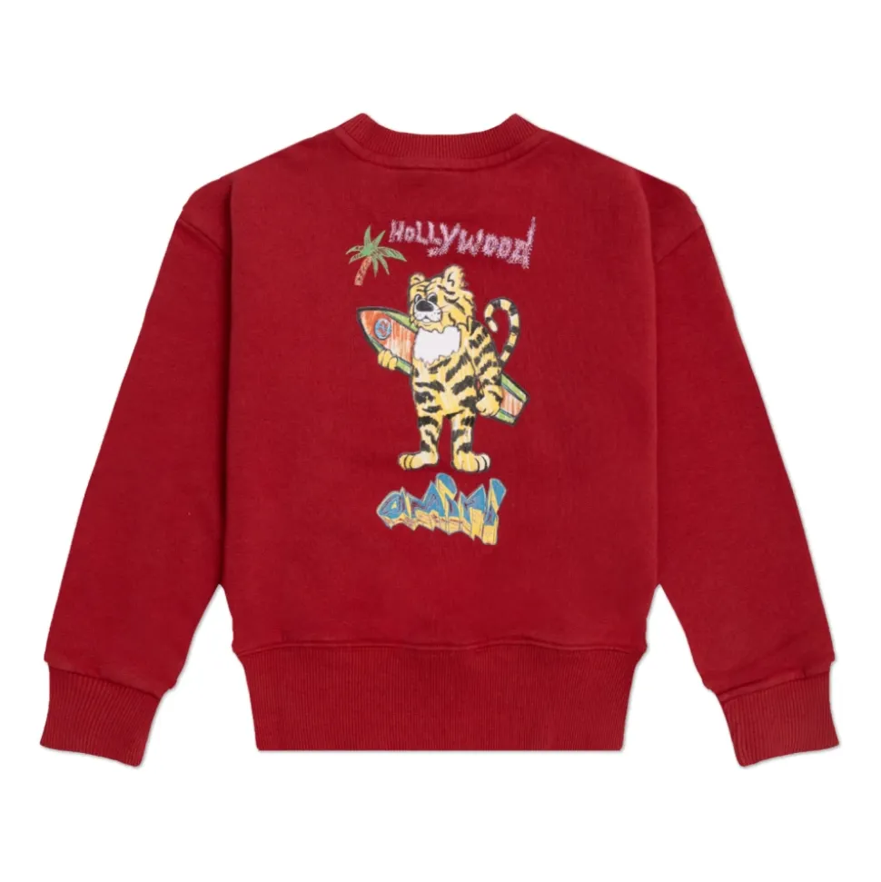 Sweatshirt imprimé coloré