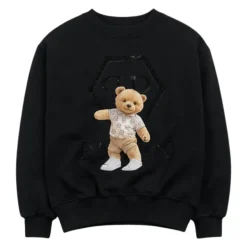 Sweatshirt imprimé strass