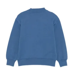 Sweatshirt à Logo Courbé