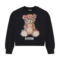 Sweatshirt à ours appliqué