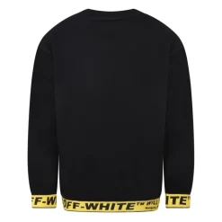 Sweat-shirt ras du cou avec bande logo