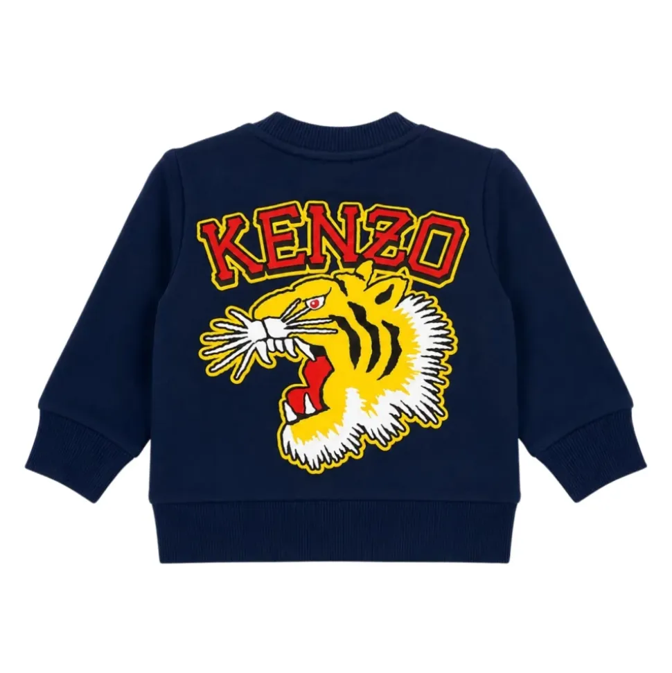 Sweatshirt à tête de tigre