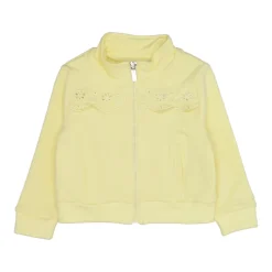 Sweatshirt z falbankami na zamek