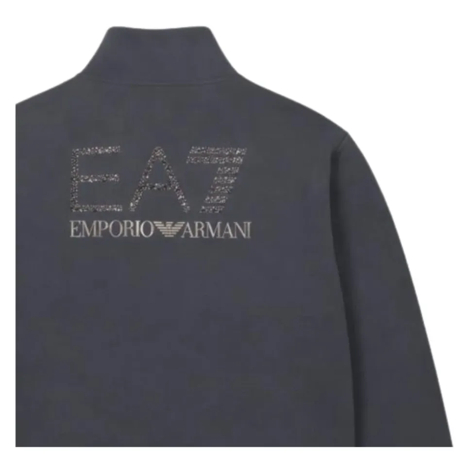 Sweatshirt z zamkiem na środku