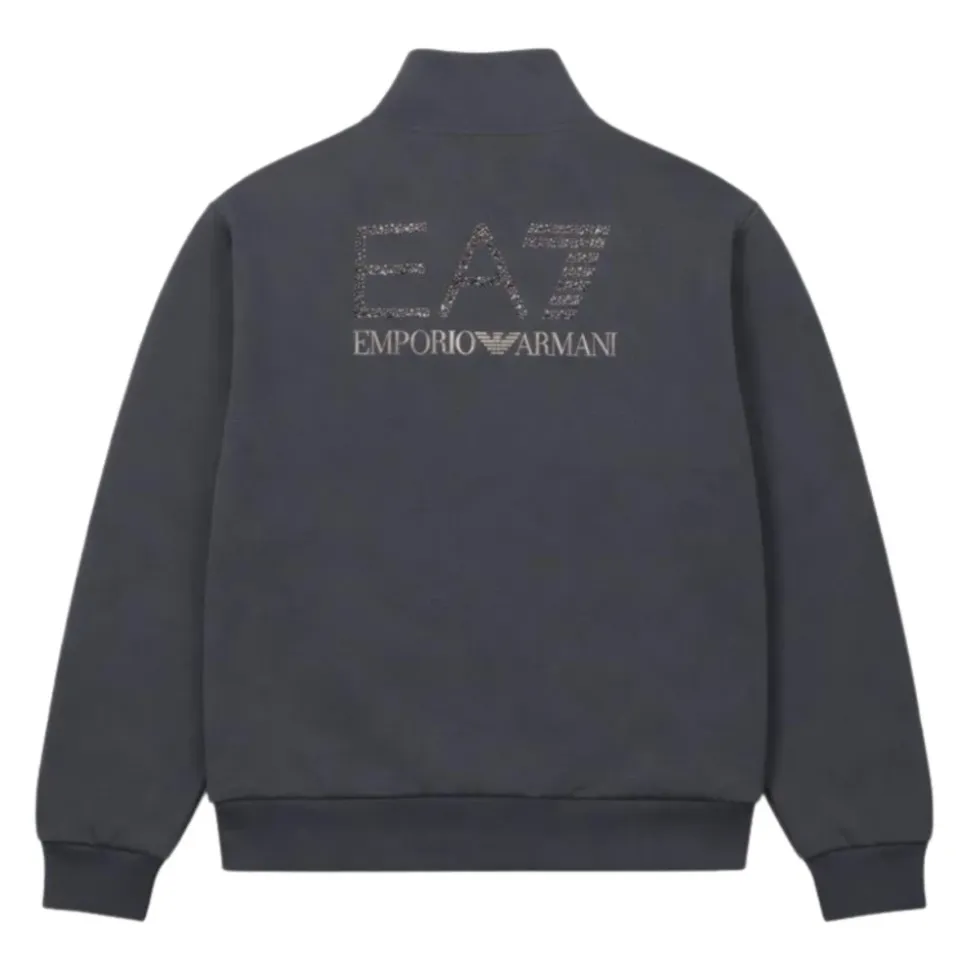 Sweatshirt z zamkiem na środku