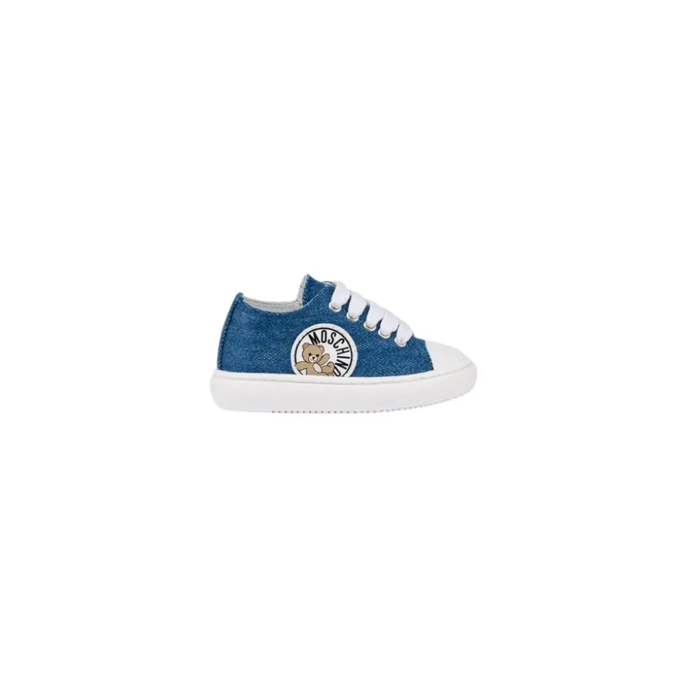 Teddy Bear Denim Sneakers