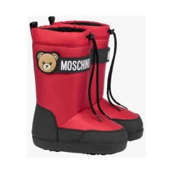 Teddy Bear Nylon Snow Boots