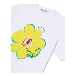 T-shirt avec appliqué floral