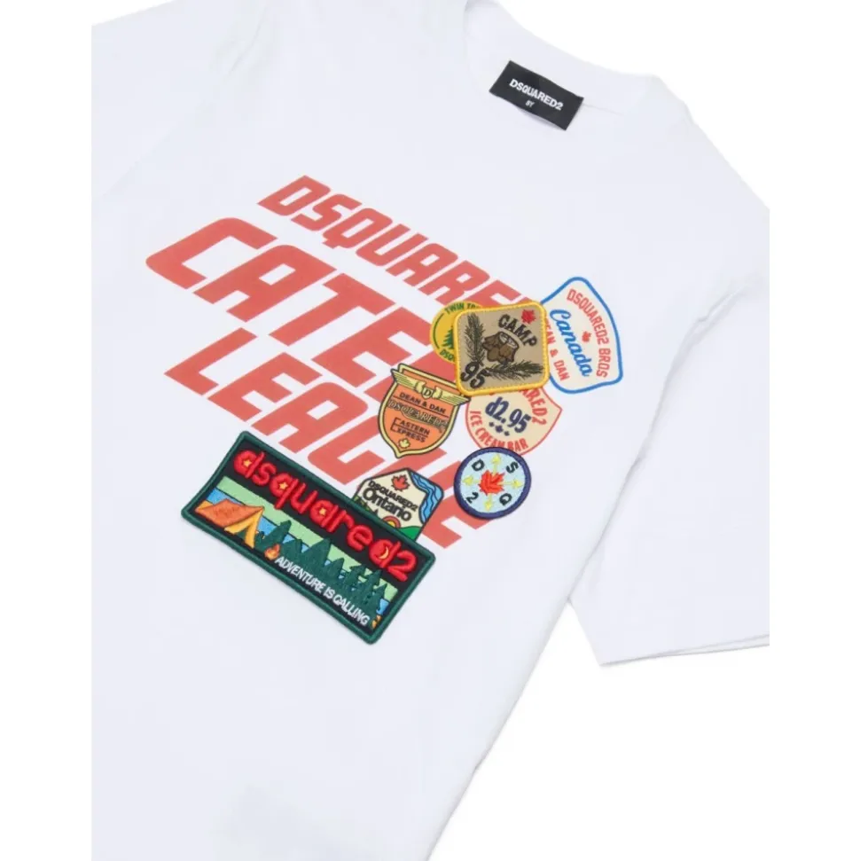 T-shirt avec écusson logo