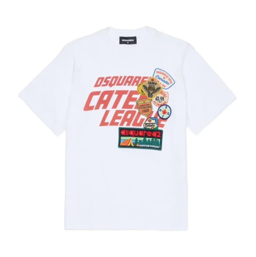 T-shirt avec écusson logo