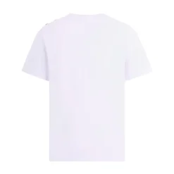 T-shirt avec Détail de Boutons et Logo