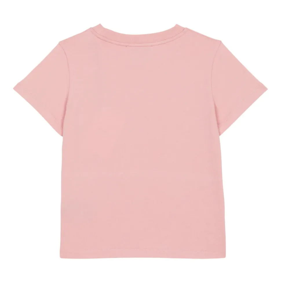 T-shirt avec logo floqué