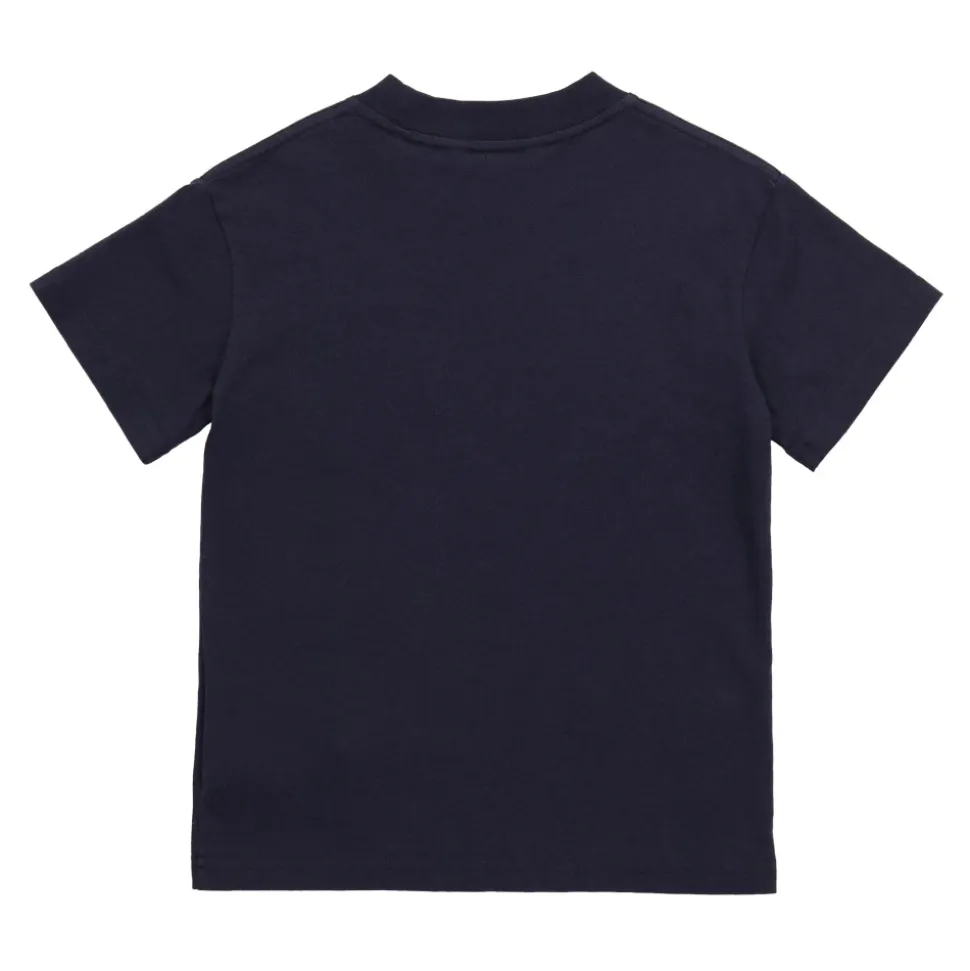 T-shirt à col rond avec imprimé ours en peluche