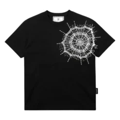 T-shirt Col Rond Toile d'Araignée
