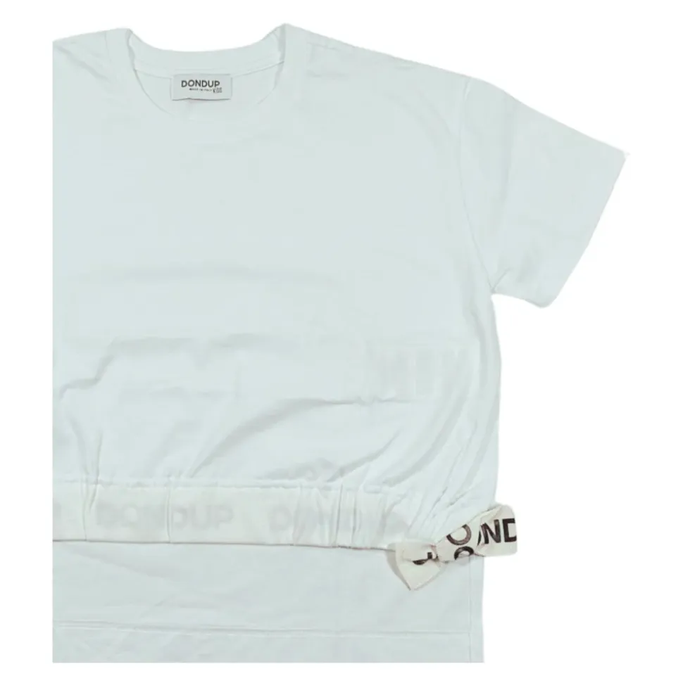 T-shirt à devant court