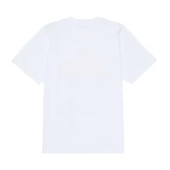 T-shirt en coton avec imprimé feuille d'érable