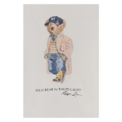 T-shirt en coton avec imprimé Polo Bear