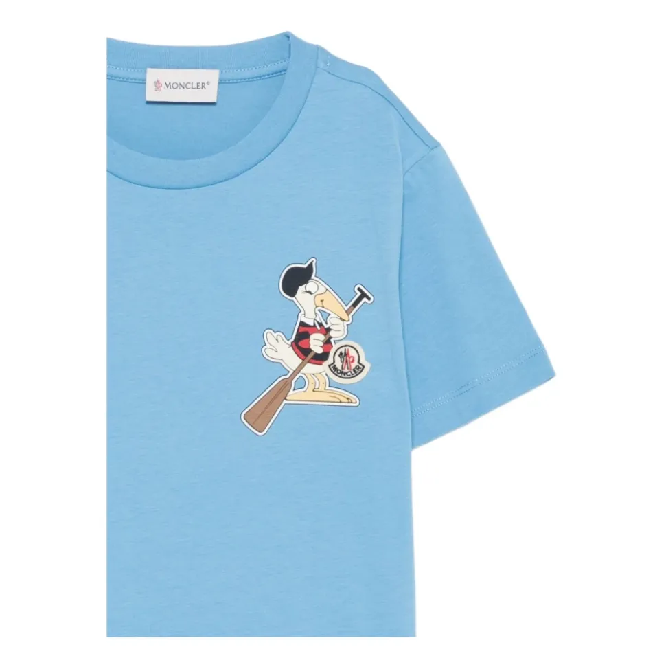 T-shirt en coton avec logo canard