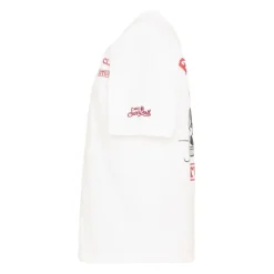 T-shirt en coton imprimé