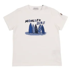 T-shirt en coton à imprimé surf