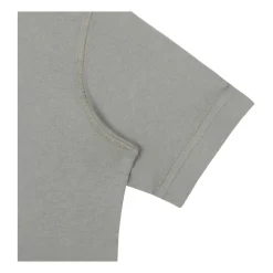 T-shirt en Coton Mud avec Broderie Logo