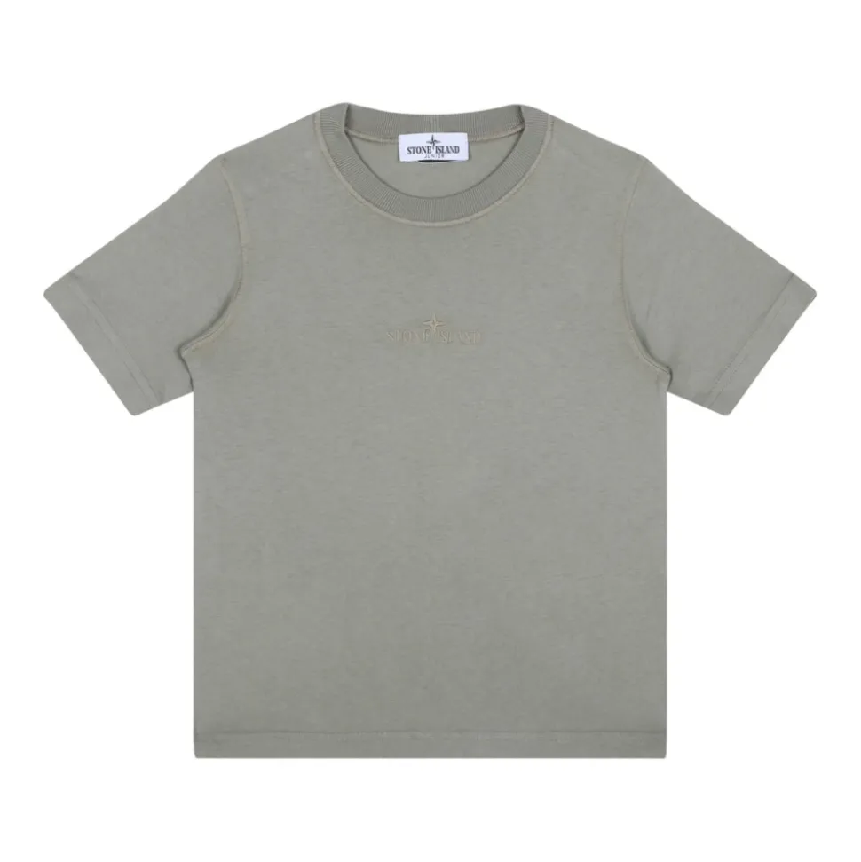 T-shirt en Coton Mud avec Logo