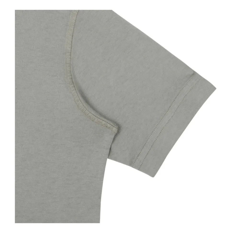 T-shirt en Coton Mud avec Logo