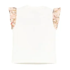 T-shirt en jersey de coton avec logo Pegaso en relief