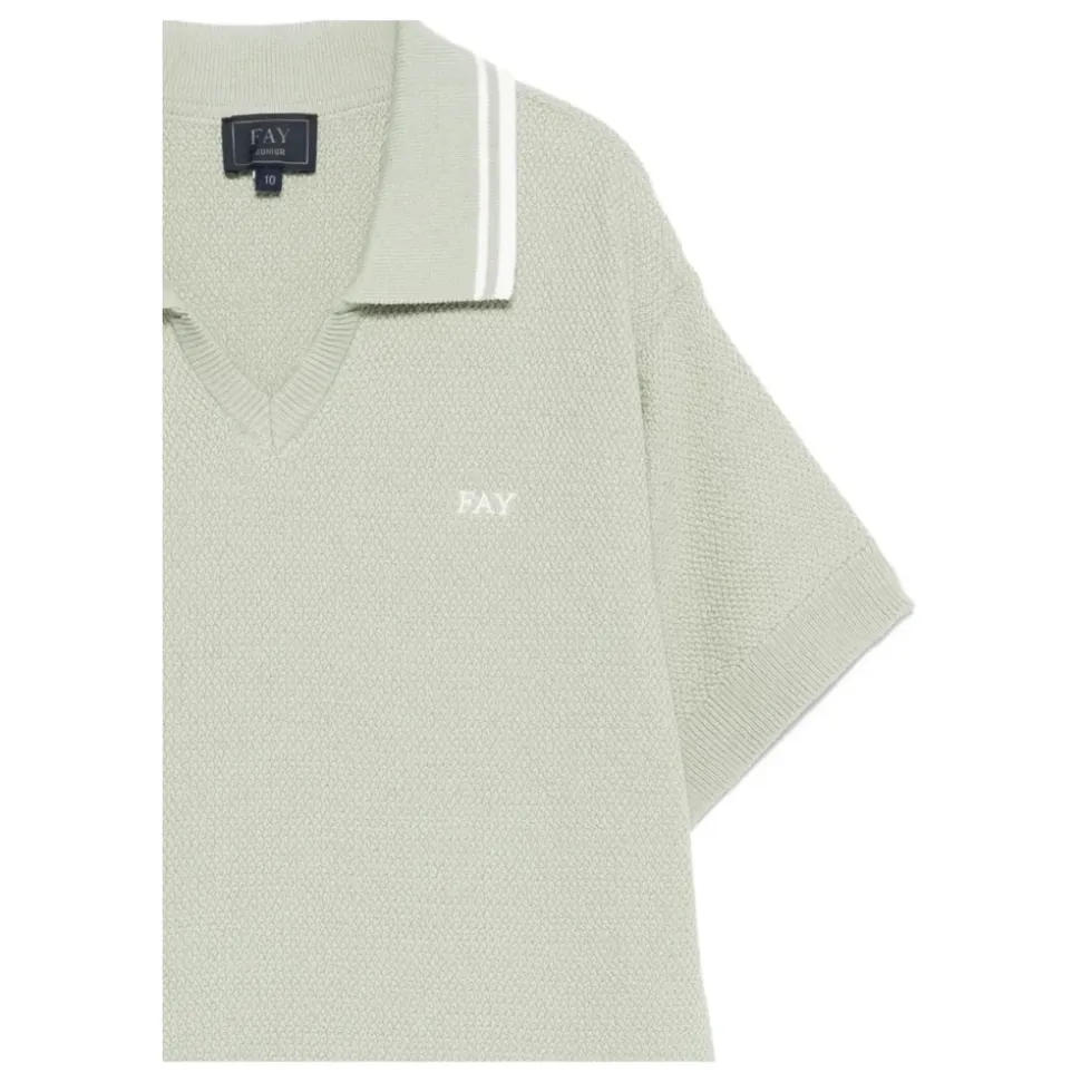 T-shirt en nid d'abeille