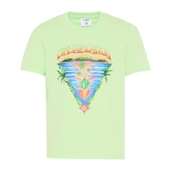 T-Shirt Imprimé à Manches Courtes