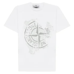 T-shirt Junior en Coton avec Logo Imprimé