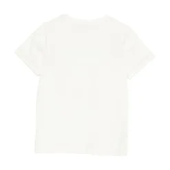 T-shirt à logo métallique