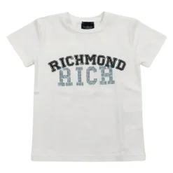 T-shirt à logo strass