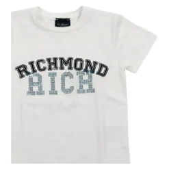 T-shirt à logo strass