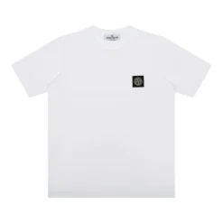 T-Shirt à Manches Courtes en Jersey de Coton 30/1 pour Enfant